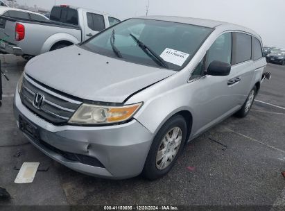 2012 HONDA ODYSSEY LX Silver  Gasoline 5FNRL5H25CB027587 photo #3