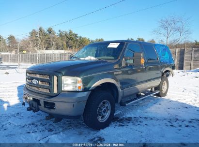 2005 FORD EXCURSION EDDIE BAUER Green  Diesel 1FMSU45P85EA44747 photo #3