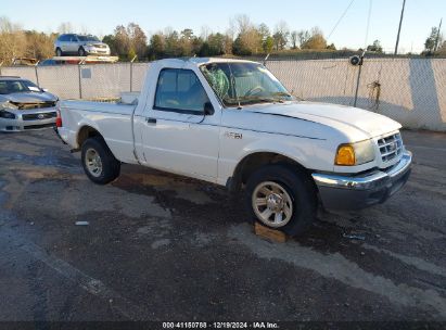 2002 FORD RANGER XL/XLT White  Gasoline 1FTYR10D32PB68646 photo #1