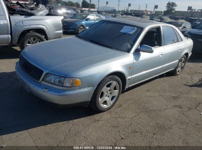 1997 AUDI A8 QUATTRO IV Gray  Gasoline WAUBG84DXVN006234 photo #3