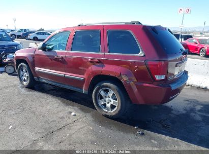 2007 JEEP GRAND CHEROKEE LAREDO Burgundy  Gasoline 1J8GR48K97C542412 photo #4