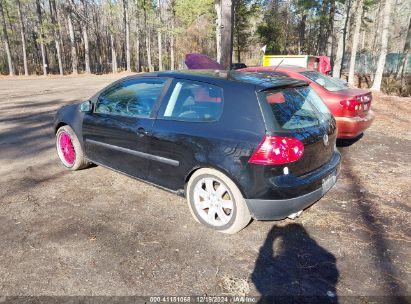 2007 VOLKSWAGEN RABBIT 2-DOOR Black  Gasoline WVWAR71KX7W214309 photo #4