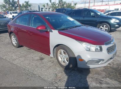 2016 CHEVROLET CRUZE LIMITED 1LT AUTO Burgundy  Gasoline 1G1PE5SB0G7141592 photo #1