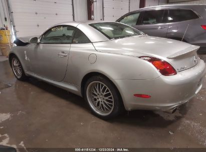 2003 LEXUS SC 430 Silver  Gasoline JTHFN48Y430040002 photo #4