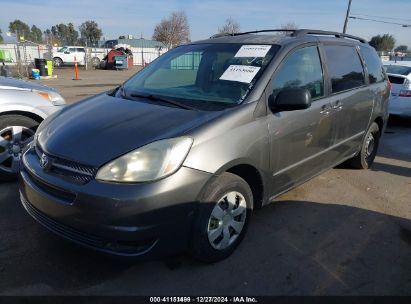 2005 TOYOTA SIENNA LE Silver  Gasoline 5TDZA23C45S360141 photo #3