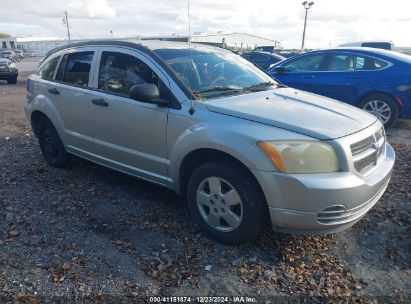 2007 DODGE CALIBER Silver  Gasoline 1B3HB28C87D405373 photo #1