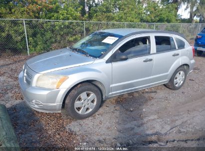 2007 DODGE CALIBER Silver  Gasoline 1B3HB28C87D405373 photo #3