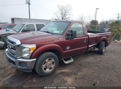 2016 FORD F-250 XLT Burgundy  Diesel 1FTBF2AT8GEA37872 photo #3