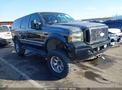 2005 FORD EXCURSION LIMITED Black  Gasoline 1FMNU43S65ED43562 photo #1