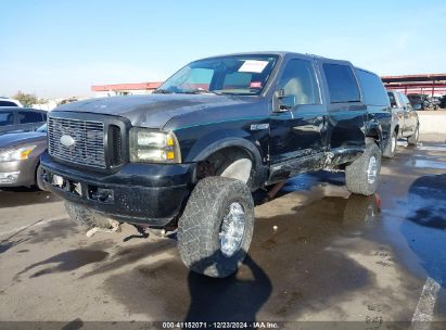 2005 FORD EXCURSION LIMITED Black  Gasoline 1FMNU43S65ED43562 photo #3