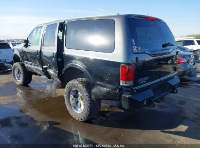 2005 FORD EXCURSION LIMITED Black  Gasoline 1FMNU43S65ED43562 photo #4