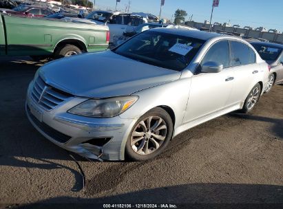 2012 HYUNDAI GENESIS 3.8 Gray  Gasoline KMHGC4DD4CU180389 photo #3