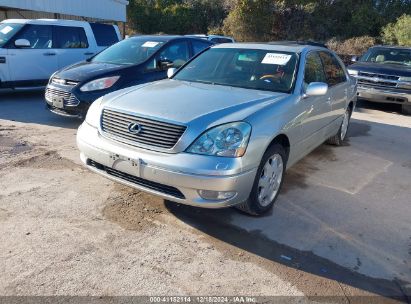 2001 LEXUS LS 430 Silver  Gasoline JTHBN30F810049740 photo #3