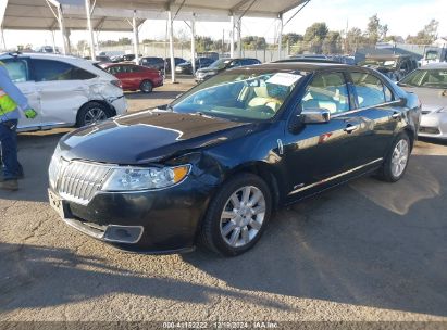 2012 LINCOLN MKZ HYBRID Black  Hybrid 3LNDL2L35CR829897 photo #3