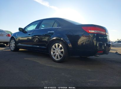 2012 LINCOLN MKZ HYBRID Black  Hybrid 3LNDL2L35CR829897 photo #4