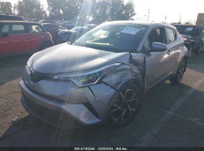 2019 TOYOTA C-HR XLE Silver  Gasoline JTNKHMBX4K1059323 photo #3