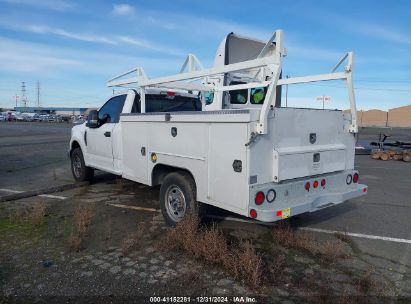 2017 FORD F-350 CHASSIS XL White  Gasoline 1FDBF3E67HEB53751 photo #4