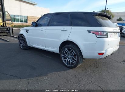 2016 LAND ROVER RANGE ROVER SPORT 3.0L V6 SUPERCHARGED SE White  Gasoline SALWG2VF8GA555533 photo #4