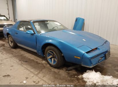 1984 PONTIAC FIREBIRD TRANS AM Blue  Gasoline 1G2AW87G0EL218079 photo #1