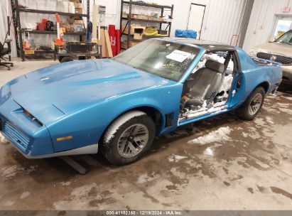 1984 PONTIAC FIREBIRD TRANS AM Blue  Gasoline 1G2AW87G0EL218079 photo #3