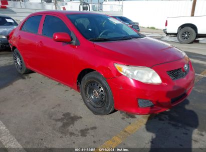 2010 TOYOTA COROLLA LE Red  Gasoline 1NXBU4EE8AZ325624 photo #1