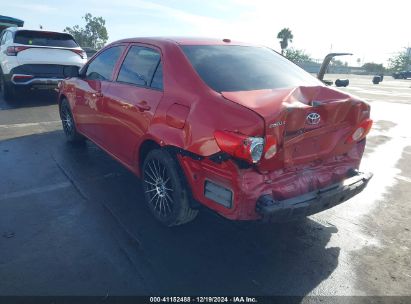 2010 TOYOTA COROLLA LE Red  Gasoline 1NXBU4EE8AZ325624 photo #4