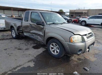 2004 NISSAN FRONTIER XE Gray  Gasoline 1N6DD26T74C408502 photo #1