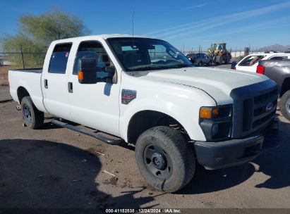 2008 FORD F-250 FX4/HARLEY-DAVIDSON/KING RANCH/LARIAT/XL/XLT White  Diesel 1FTSW21RX8EB44623 photo #1