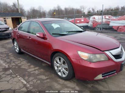 2009 ACURA RL 3.7 Red  Gasoline JH4KB26609C001699 photo #1