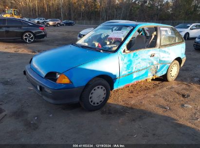 1992 GEO METRO LSI Blue  Gasoline 2C1MR2469N6795899 photo #3