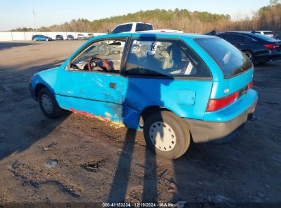 1992 GEO METRO LSI Blue  Gasoline 2C1MR2469N6795899 photo #4