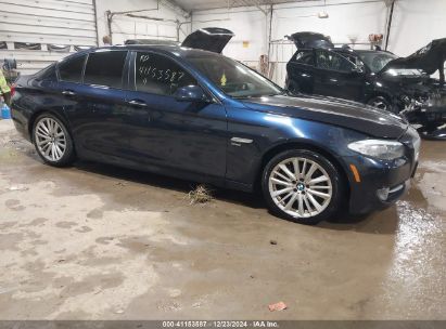 2011 BMW 550I XDRIVE Blue  Gasoline WBAFU9C58BC783982 photo #1