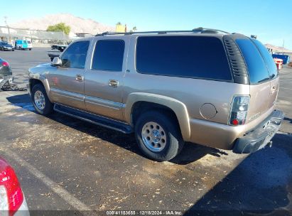 2001 CHEVROLET SUBURBAN 1500 LT Gold  Gasoline 3GNEC16T41G192371 photo #4