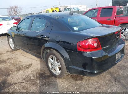 2013 DODGE AVENGER SXT Black  Gasoline 1C3CDZCB2DN502556 photo #4