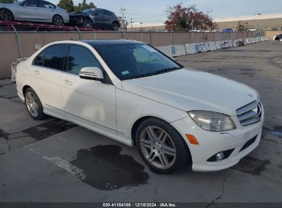 2008 MERCEDES-BENZ C 350 SPORT White  Gasoline WDDGF56X48R027780 photo #1