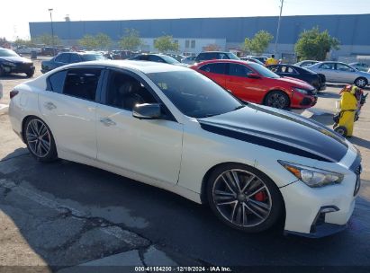 2019 INFINITI Q50 3.0T RED SPORT 400 White  Gasoline JN1FV7AP3KM760695 photo #1