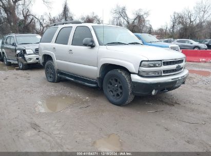 2004 CHEVROLET TAHOE Z71 Gold  Flexible Fuel 1GNEK13ZX4R259605 photo #1