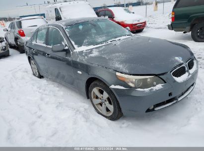 2006 BMW 530XI Gray  Gasoline WBANF73596CG68598 photo #1