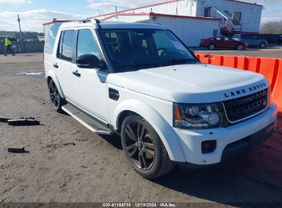 2016 LAND ROVER LR4 White  Gasoline SALAK2V69GA805208 photo #1