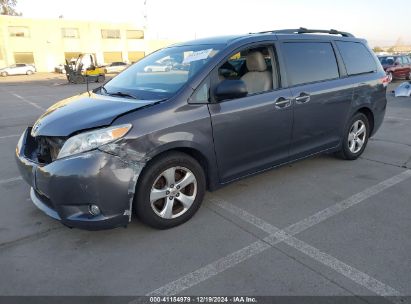 2011 TOYOTA SIENNA LE V6 Gray  Gasoline 5TDKK3DC1BS147128 photo #3