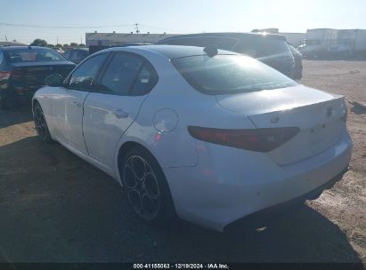 2022 ALFA ROMEO GIULIA VELOCE AWD White  Gasoline ZARFANBN9N7654478 photo #4