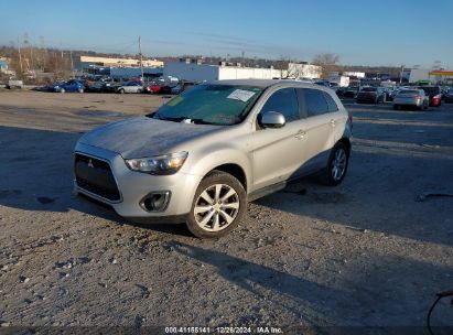 2015 MITSUBISHI OUTLANDER SPORT ES Silver  Gasoline 4A4AR3AWXFE057860 photo #3