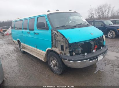 2000 DODGE RAM WAGON 3500 Blue  Gasoline 2B5WB35Z9YK176660 photo #1