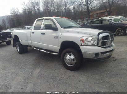 2009 DODGE RAM 3500 SLT White  Diesel 3D7MX48L49G545846 photo #1