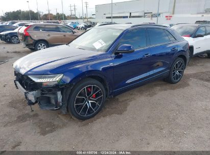 2022 AUDI Q8 PRESTIGE 55 TFSI QUATTRO TIPTRONIC Blue  Gasoline WA1FVBF14ND027851 photo #3