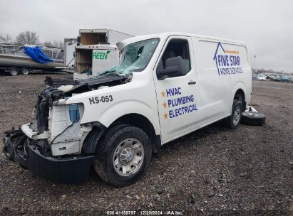 2021 NISSAN NV CARGO NV2500 HD SV STANDARD ROOF V6 White  Gasoline 1N6BF0KY5MN800373 photo #3