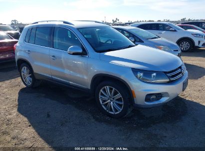 2013 VOLKSWAGEN TIGUAN SE Silver  Gasoline WVGAV3AX6DW575950 photo #1