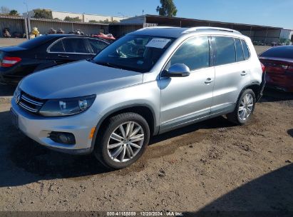 2013 VOLKSWAGEN TIGUAN SE Silver  Gasoline WVGAV3AX6DW575950 photo #3