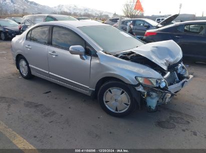 2006 HONDA CIVIC HYBRID Silver  Hybrid JHMFA36256S011895 photo #1