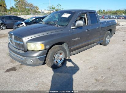 2003 DODGE RAM 1500 SLT/LARAMIE/ST Black  Gasoline 1D7HA18D03S377441 photo #3